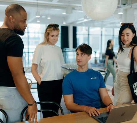 Team planning cloud infrastructure strategy